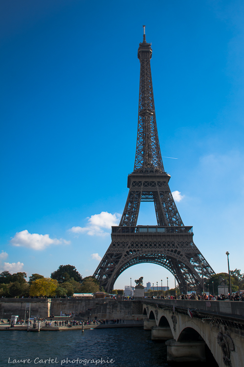 Depuis le Trocadero