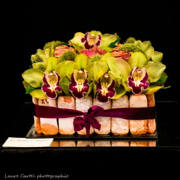 Gâteau d'orchidées