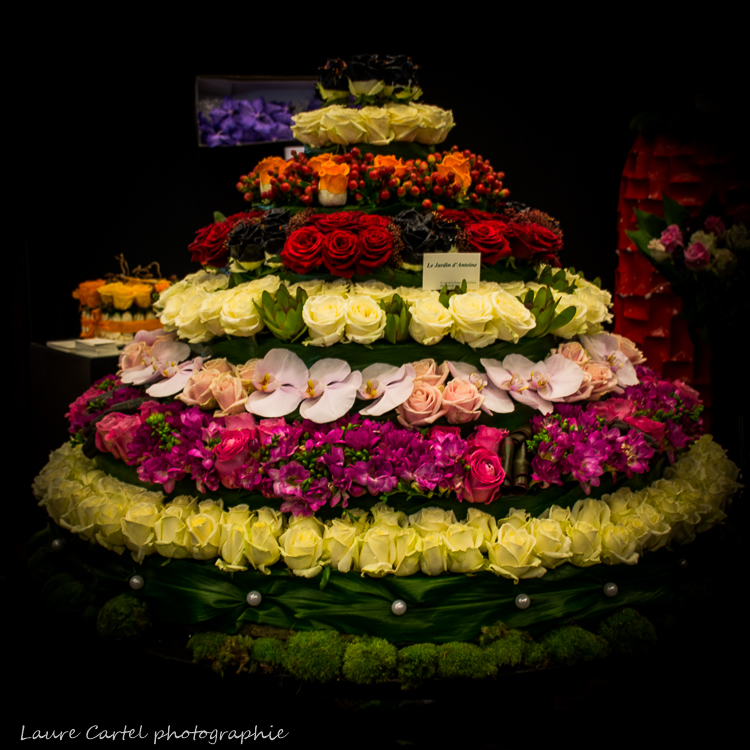 Gâteau de fleurs