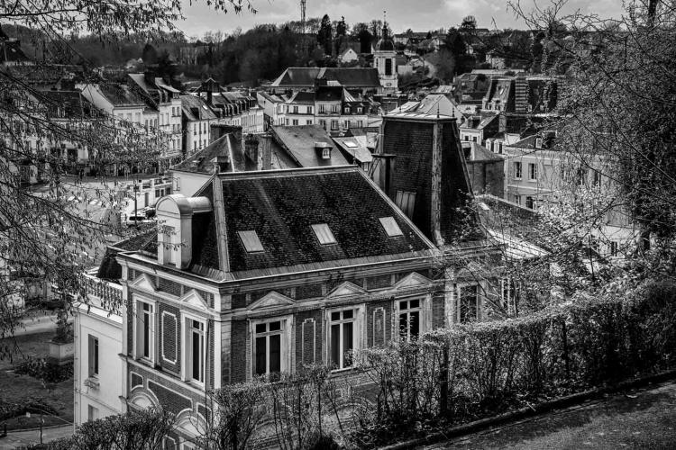 Vue panoramique mairie bolbec